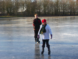 De ijsbaan is open 