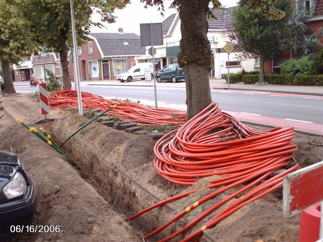 Kabeltje leggen niemand zeggen 