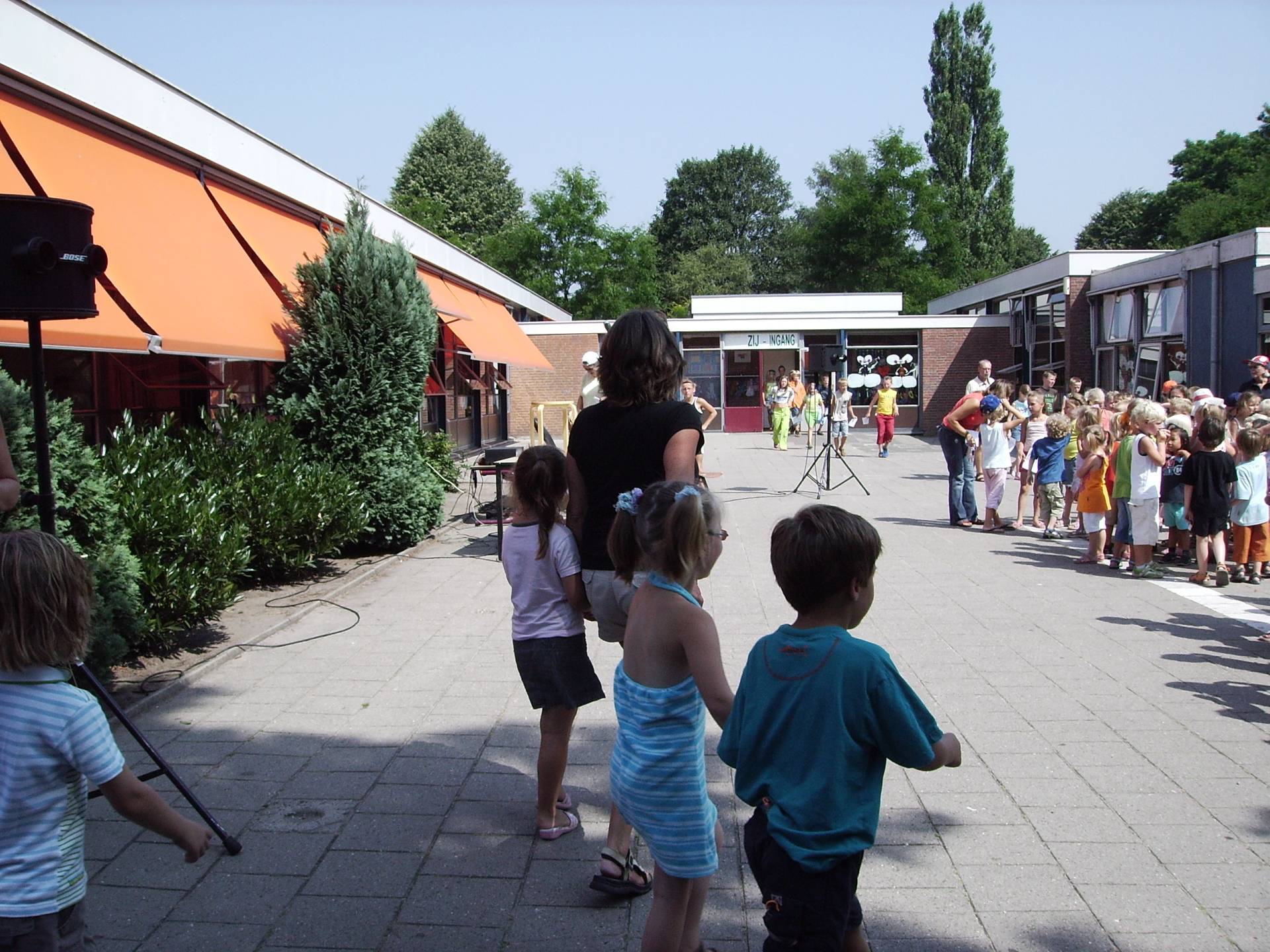 Eindelijk schoolvakantie haarschool 