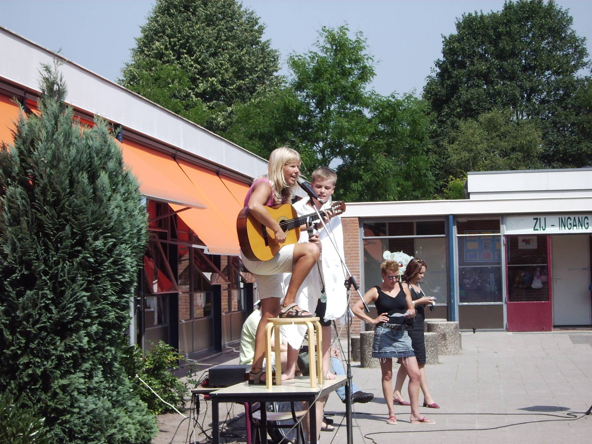 Eindelijk schoolvakantie haarschool 