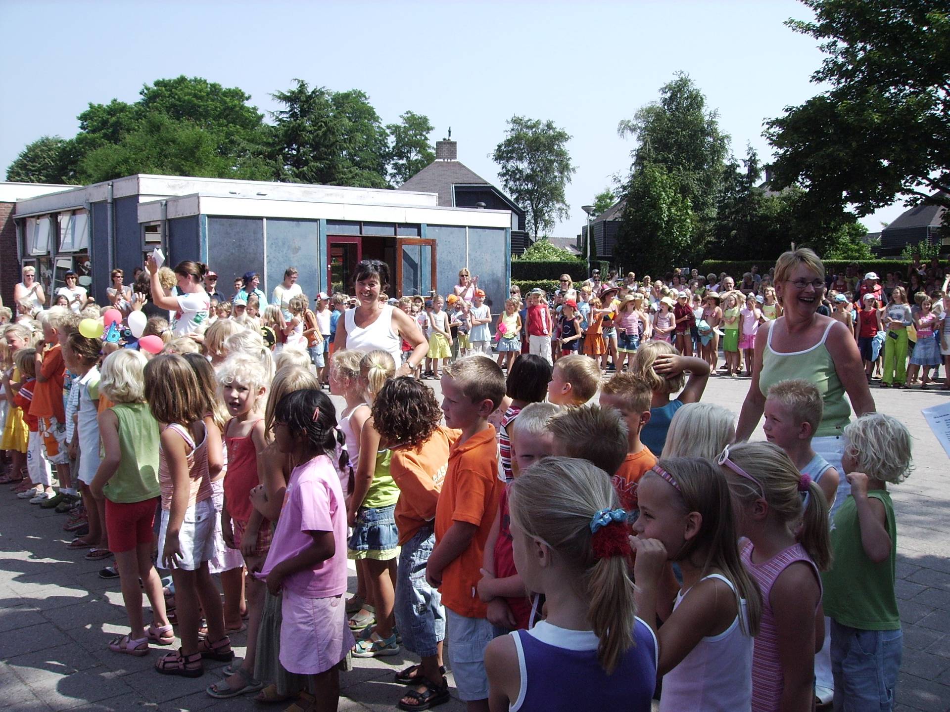 Eindelijk schoolvakantie haarschool 