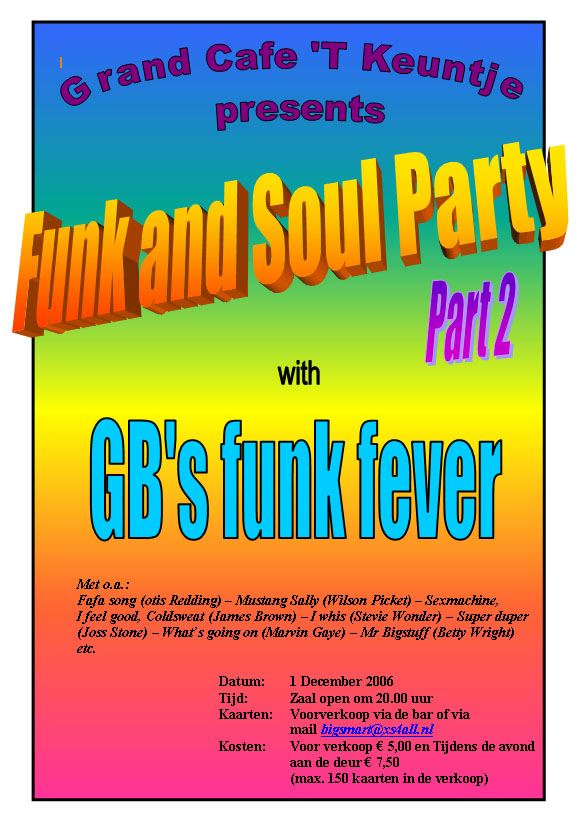 Funk en soul Party 2 
