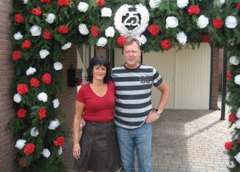 Anton en Jannet vieren 25 jarig jubileum Jubileum 