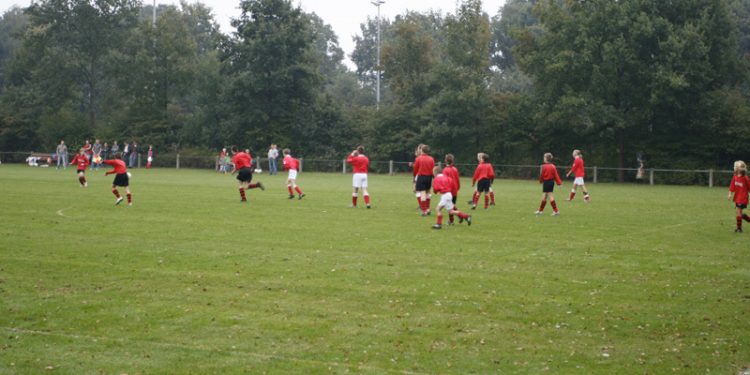 Rood speelt gelijk vvholten 