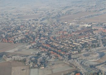 Holten in de winter en vanuit de lucht fotoalbum 