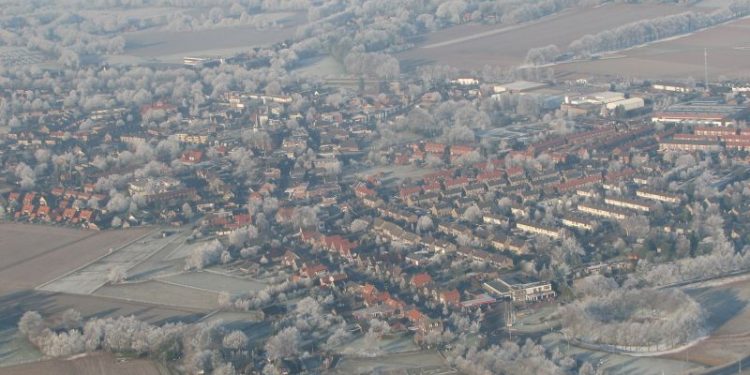 Holten in de winter en vanuit de lucht fotoalbum 