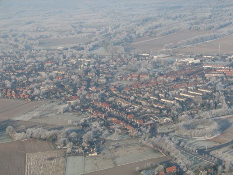 Holten in de winter en vanuit de lucht fotoalbum 