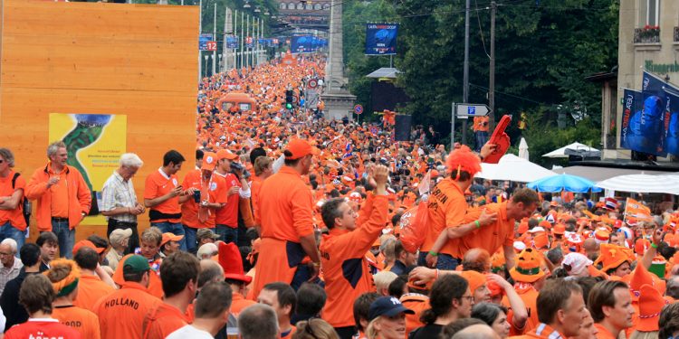 Feest bij winst Nederland keuntje keuntje 