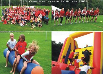 Eerste seizoenswedstrijd Atletiek atletiekvereniging 
