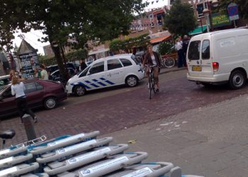 Aanrijding fiets-voetganger aanrijding 