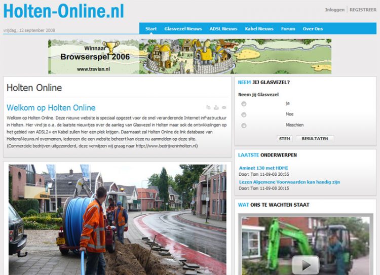 Holten-Online.nl glasvezel 