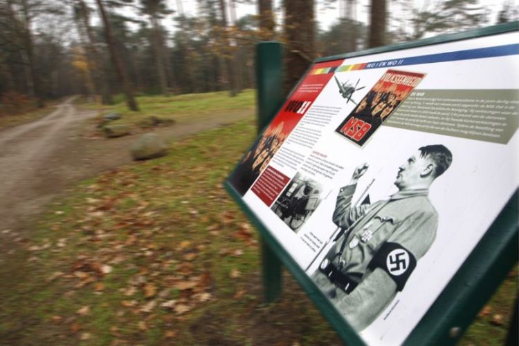 Informatiebord schokt Oorlogsveteranen gemeente 