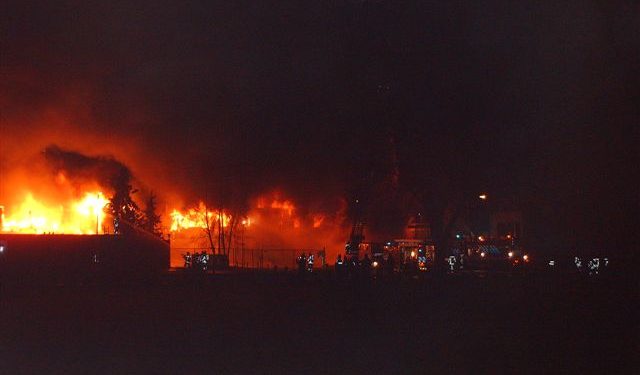 Brand bij Hogeslag brandweer 