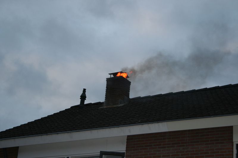 Brand bij fam. Brand brandweer 