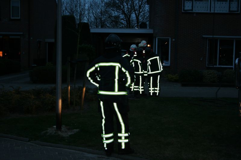 Brand bij fam. Brand brandweer 
