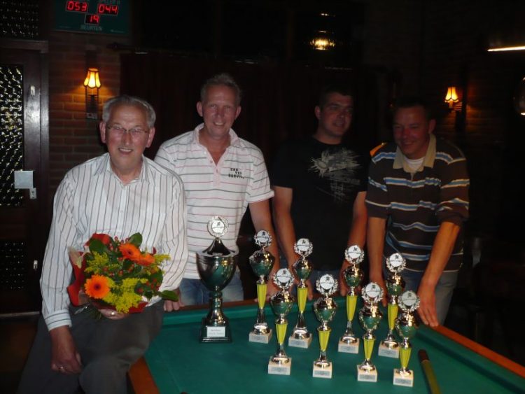 Gert Tuitert winnaar Holtens kampioenschap biljarten 2009 