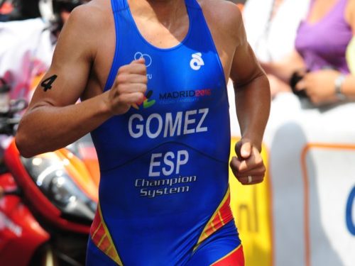 Javier Gomez wint EK Triathlon 2009 triathlon 