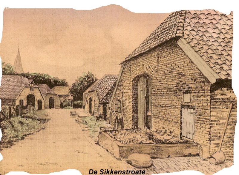 Sikkenstraat in ere hersteld 