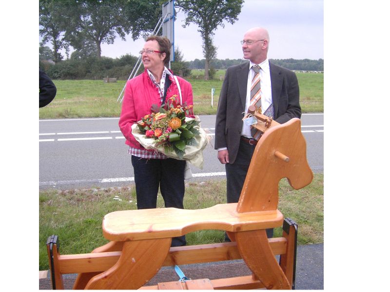 Dijkerhoek neemt afscheid van Koelewijn gemeente dijkerhoek bonte paard 