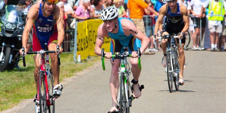 Fotoexpositie triathlon triathlon 