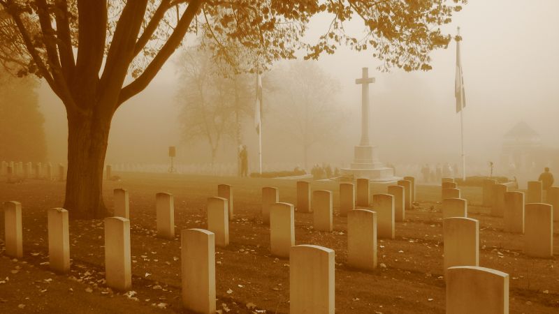 Remembrance day 2009 gemeente canadese begraafplaats 