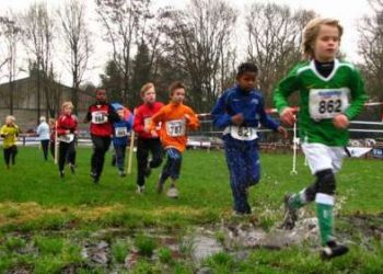 Eerste seizoenswedstrijd Atletiek atletiekvereniging 