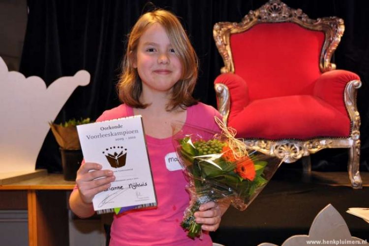 Voorleeskampioenschap Rijsen-Holten bibliotheek 
