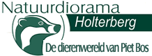 Kunst op de berg natuurdiorama korhanen 