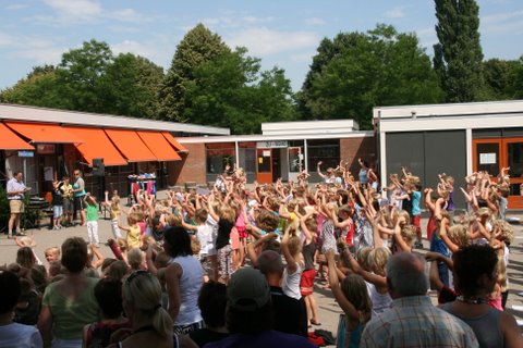 Eindelijk grote vakantie haarschool 