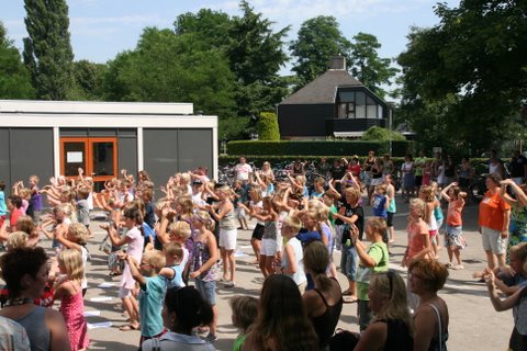 Eindelijk grote vakantie haarschool 