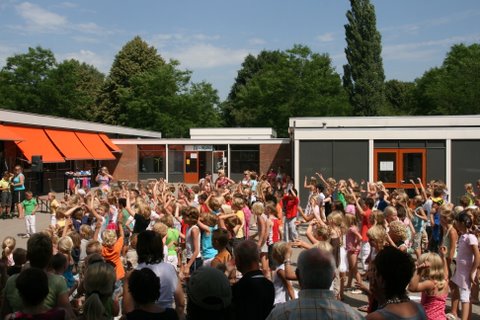 Eindelijk grote vakantie haarschool 