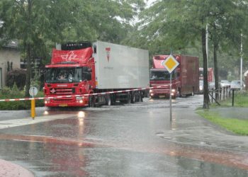 Wateroverlast in Holten, stuur je foto's brandweer 