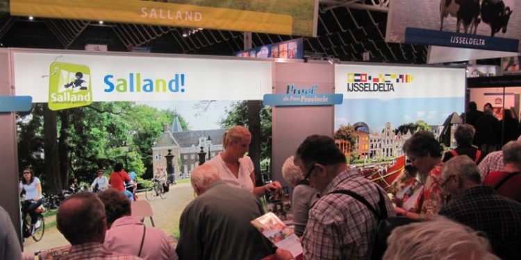 Goede promotie Salland tijdens de 50 Plus Beurs sallandse heuvelrug 