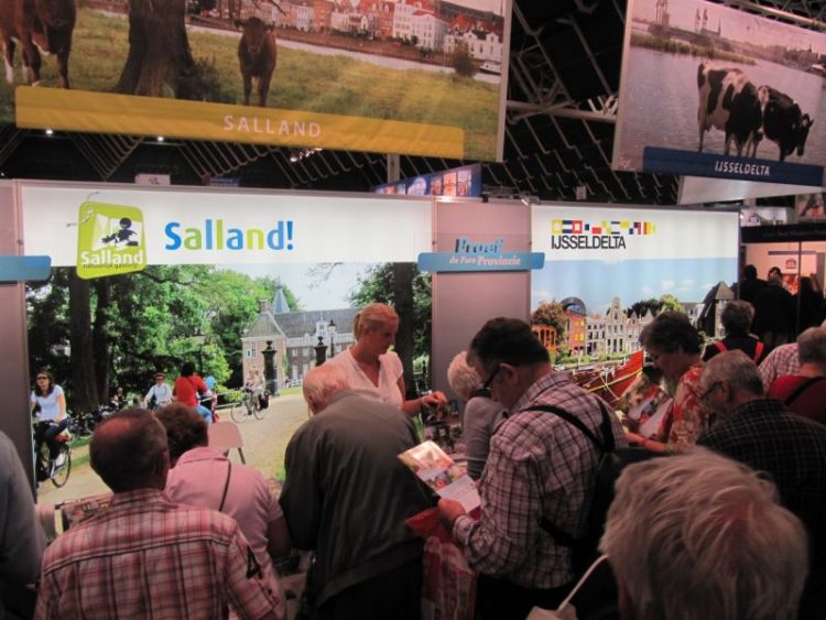 Goede promotie Salland tijdens de 50 Plus Beurs sallandse heuvelrug 