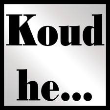 Weer je tegen de kou! 