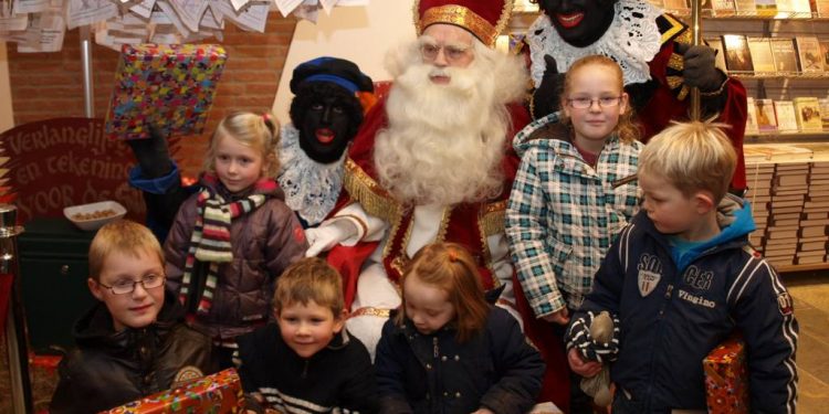 Prijswinnaars Sinterklaas kleurwedstrijd kulturhus 