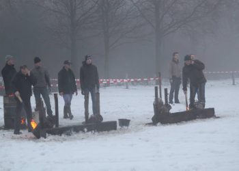 Eenzijdig ongeval op de A1 brandweer aanrijding 
