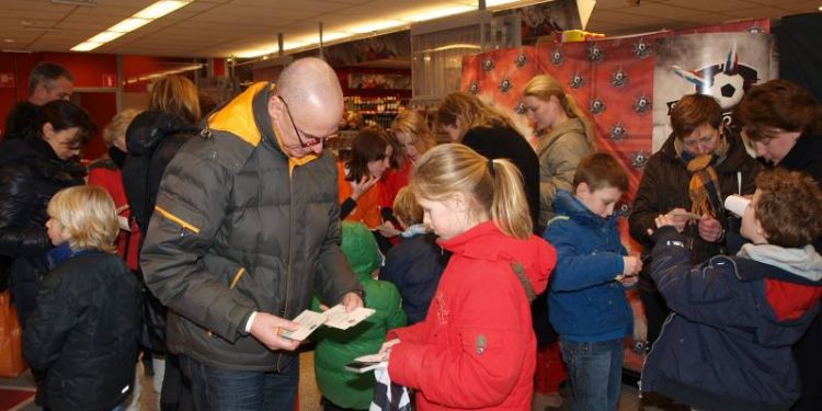Geslaagde ruilmiddag Stars of Football 