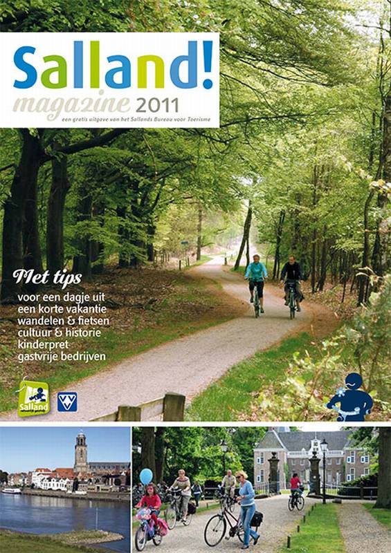 Promotie Salland tijdens Fiets & Wandelbeurs sallandse heuvelrug 