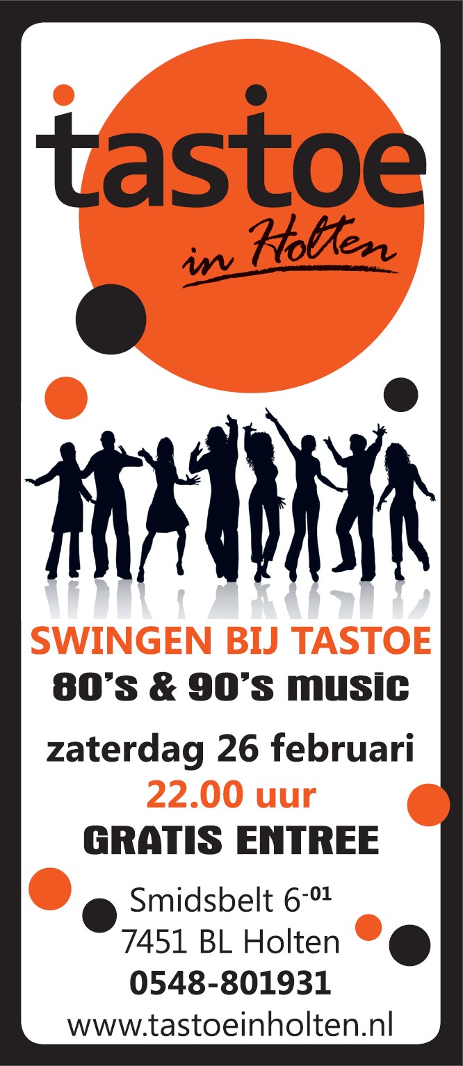 Swingen bij Tastoe tastoe 