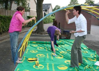 Vrolijke kleuren voor schoolplein Haarschool haarschool 