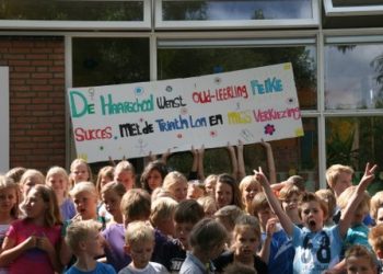 Haarschool wenst Feike succes triathlon haarschool 