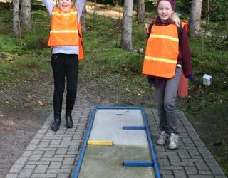 Haarschool Holterberg Herfstdag (HHH) natuurdiorama haarschool 