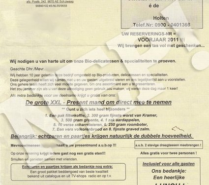 HoltensNieuws.nl Op onze rekening krijgt iedere gast nog een gratis eten Op onze rekening krijgt iedere gast nog een gratis eten kermis