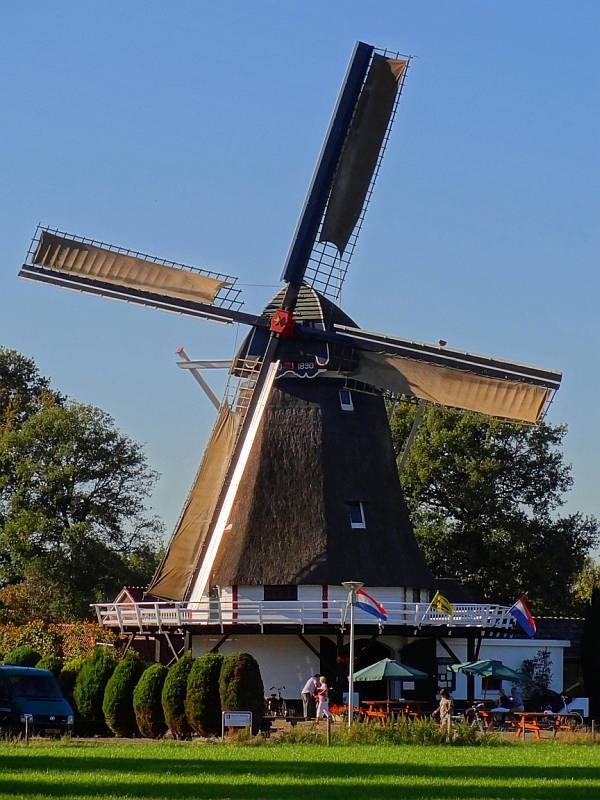 Start grote molenrestauratie De Hegeman in Dijkerhoek gemeente dijkerhoek 
