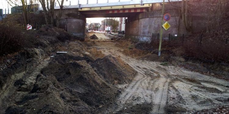 Onderdoorgang Dorpsstraat nog dicht tot 3de week januari gemeente 