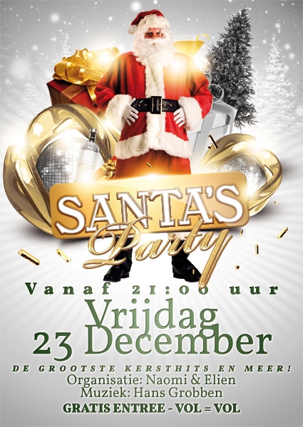 Santa's Party bij 't Keuntje keuntje keuntje 