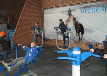 obs de Haarschool op de schaatsen haarschool 