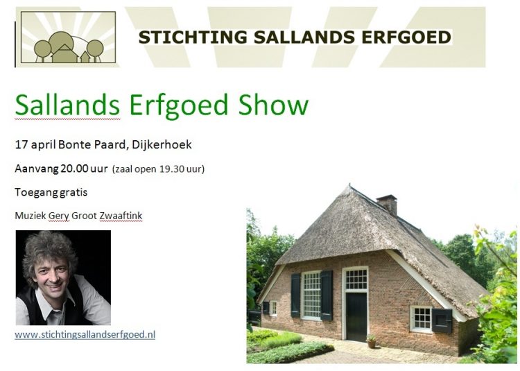 Sallands Erfgoed Show oudheidkamer dijkerhoek bonte paard 