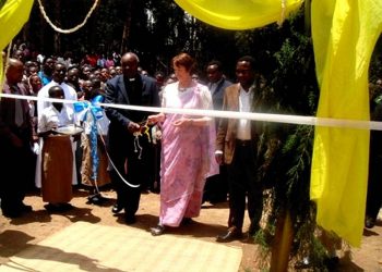 Opening St Joseph Training Centre in Rambura waerdenborch de waerdenborch 
